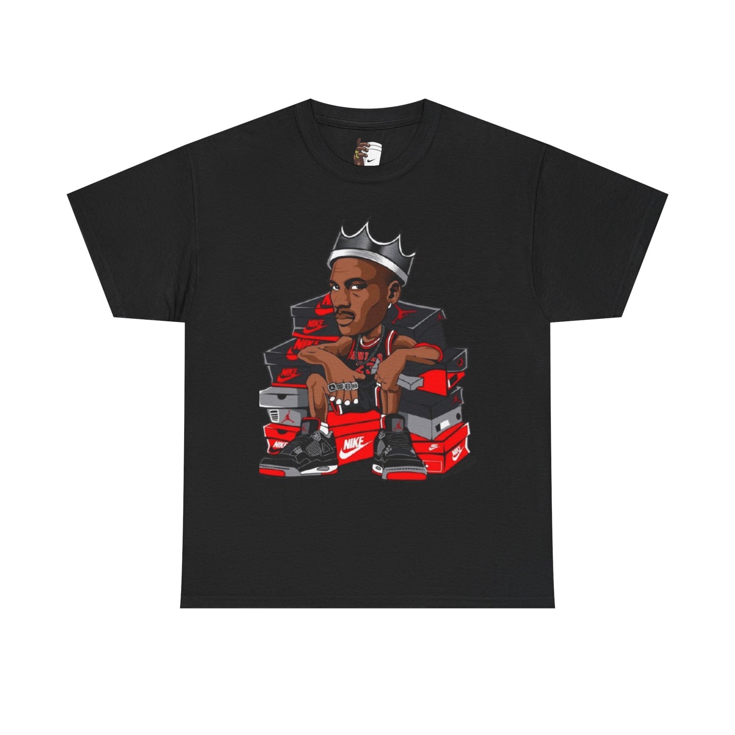 Hip-Hop Icon Unisex Heavy Cotton Tee - Streetwear Graphic Shirt