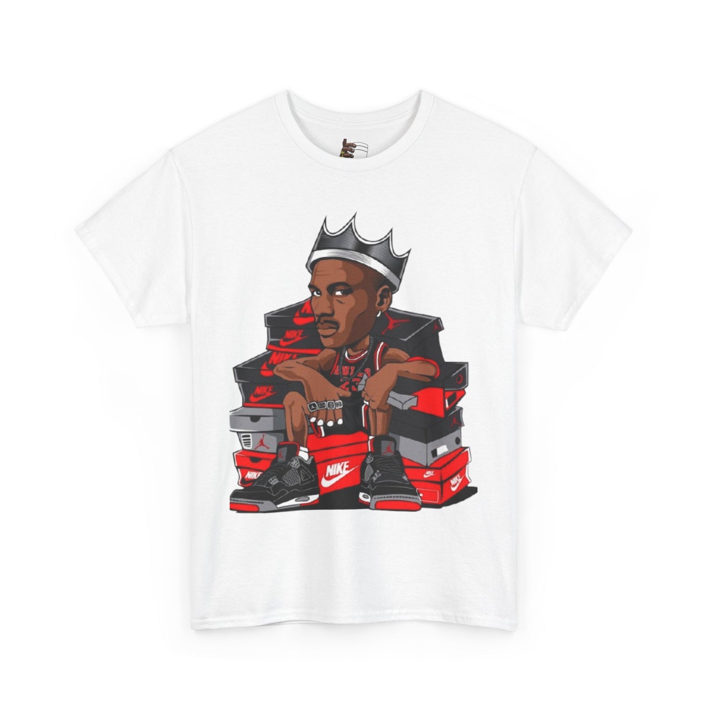 Hip-Hop Icon Unisex Heavy Cotton Tee - Streetwear Graphic Shirt