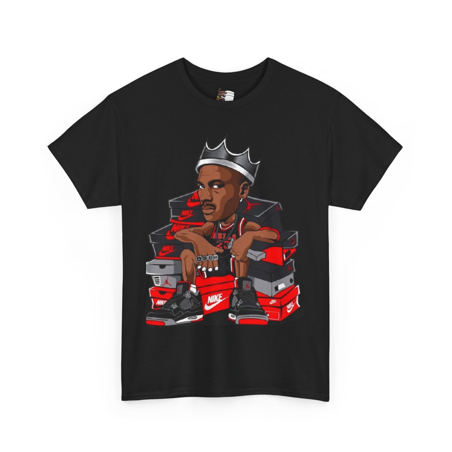 Hip-Hop Icon Unisex Heavy Cotton Tee - Streetwear Graphic Shirt