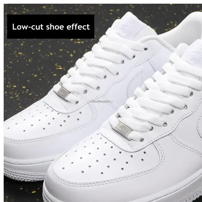 Original AF1 Shoelaces Combination White Flats Laces and Shoe Decoration Suit Sneaker Shoelace Air Force One Shoes Accessories