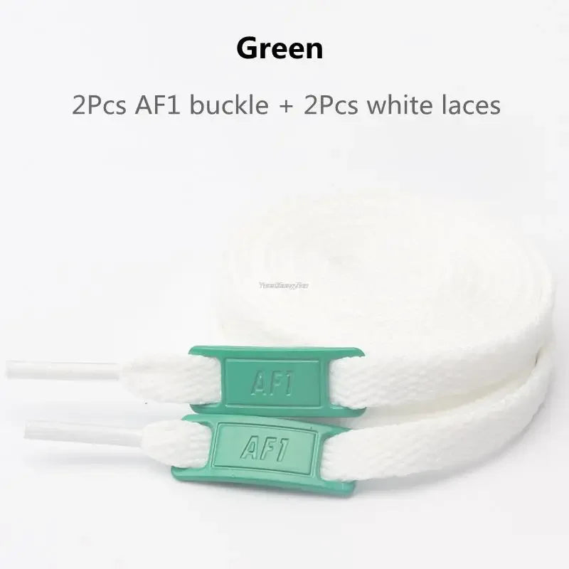 Original AF1 Shoelaces Combination White Flats Laces and Shoe Decoration Suit Sneaker Shoelace Air Force One Shoes Accessories